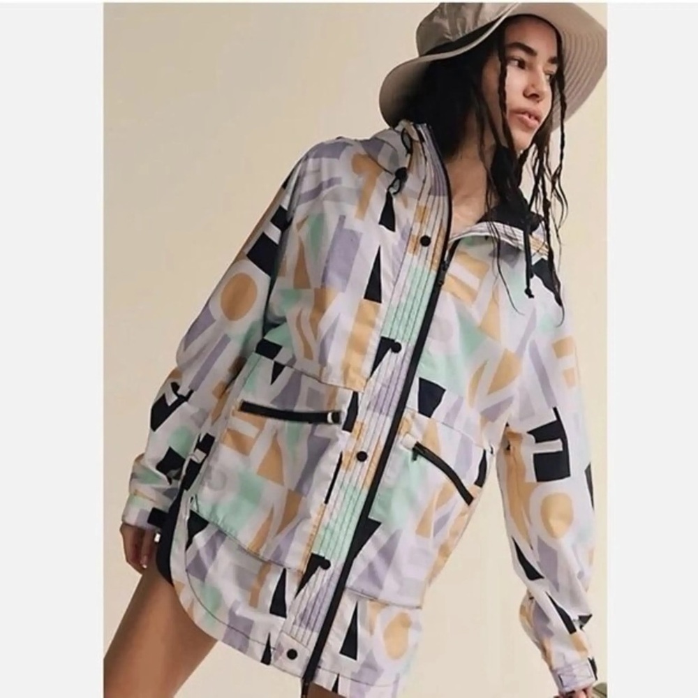 FP Movement Singin In The Rain Printed Packable Jacket